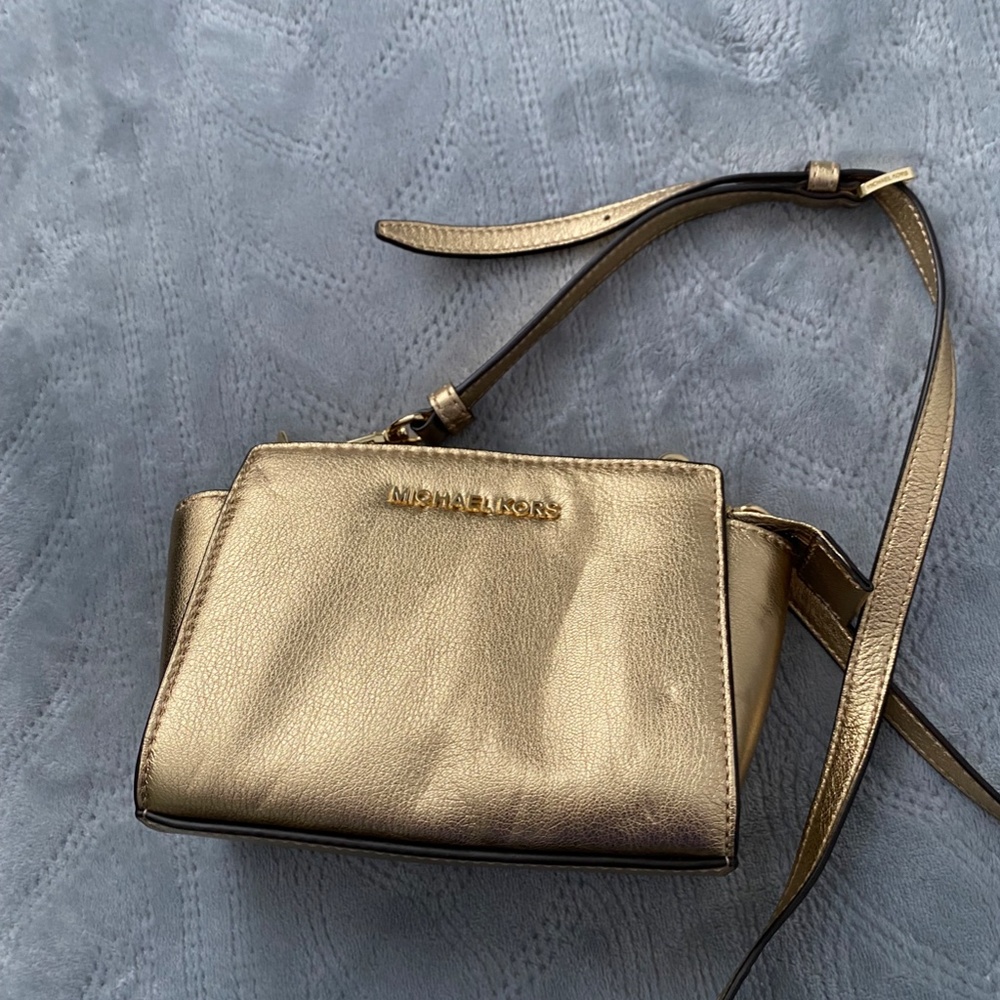 Michael Kors gold Crossbody bag - Picture 3 of 5